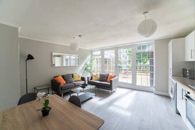 XL Room–Lounge-Diner+Pvt Garden–nr Canary Wharf 🌿 Main Photo