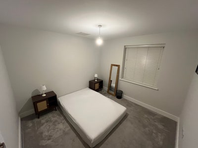 Stylish double room with decking and parking in AC Main Photo