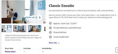 Kaplan Living Bournemouth Ensuite Room  Main Photo