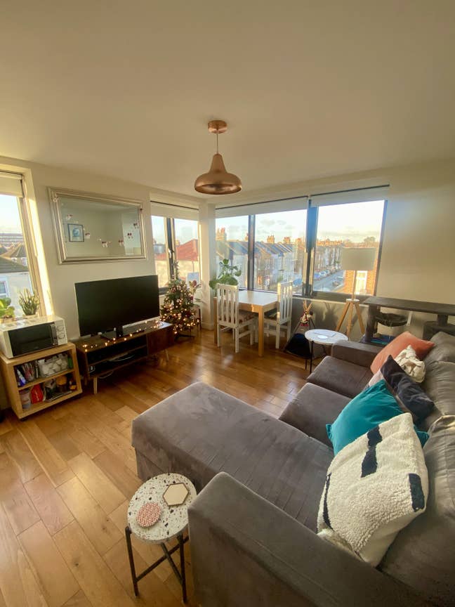 Sunny double room in Tooting Broadway with cat!  Main Photo