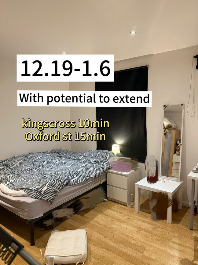 Massive Double Room 15min to London Center Main Photo