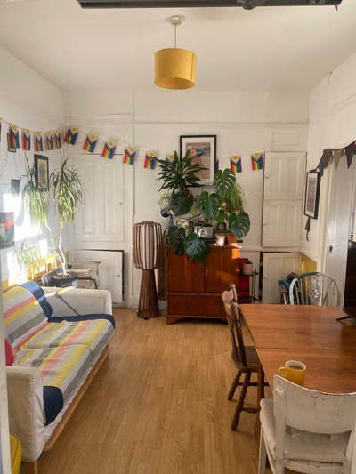 South facing double room in Victorian house E5 Main Photo