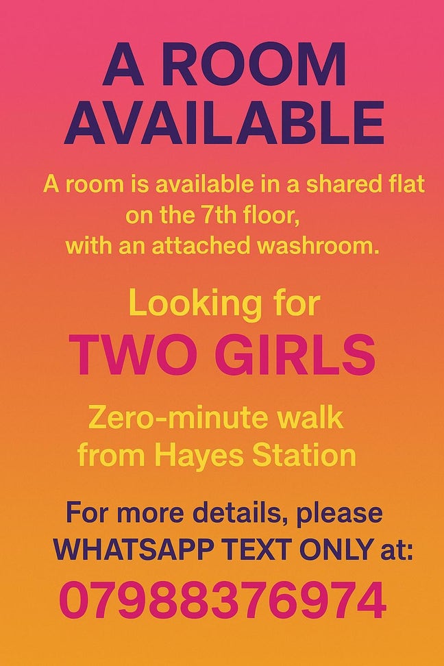 2 bhk dupelex flat hayes  Double room  Main Photo