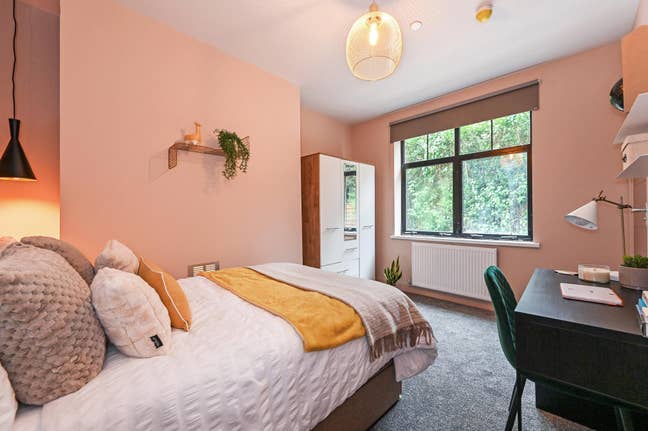 Large bedroom in luxury HMO 5 min from UHW! Main Photo