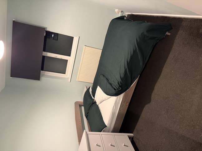 Small double bed in single occupancy room Main Photo