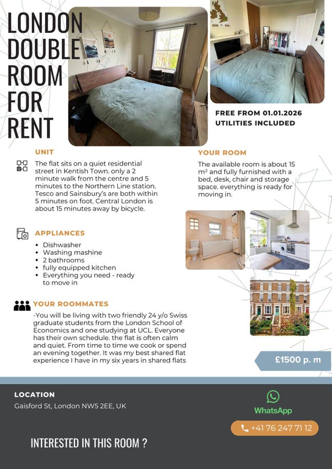 Perfect Room for Students Main Photo