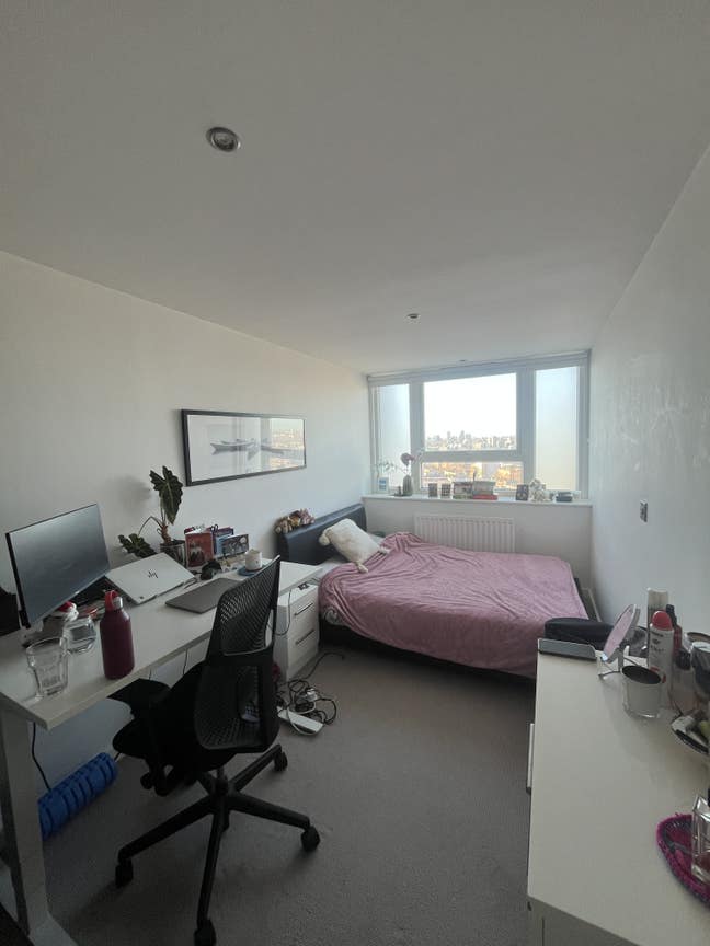 Double bedroom in Bow E3 with skyline views Main Photo
