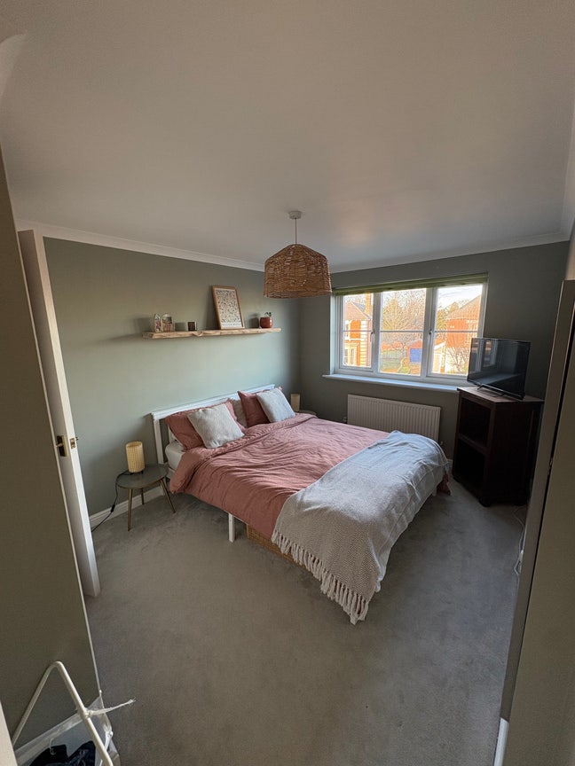 King size bedroom with office and parking!  Main Photo