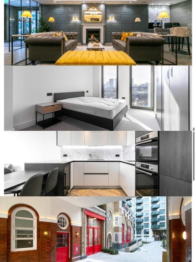 Modern 2B2B Flat in SE1 (Zone 1) – Master room Main Photo