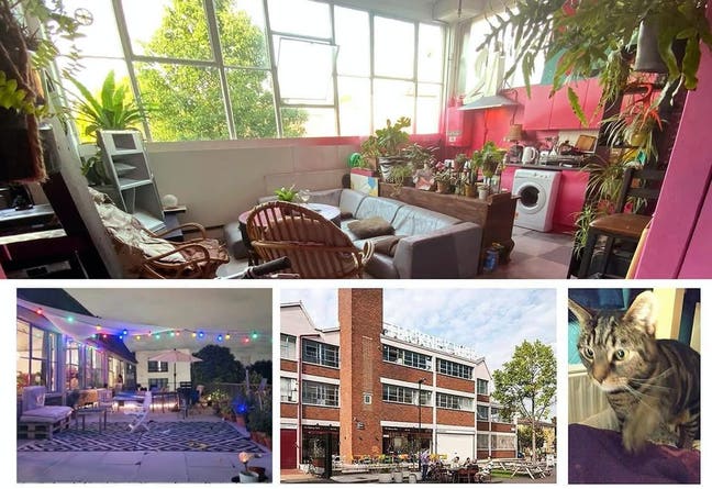 Room and studio area available  -  3 mins walk to  Main Photo