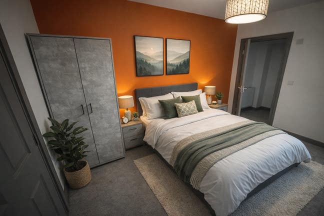 Fully Furnished Double En-Suite Room in Shared Hou Main Photo