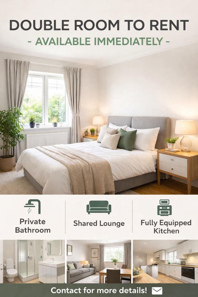Double Room to Rent – Available Immediately Main Photo