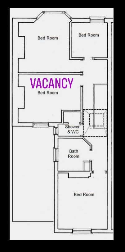 One room in shared student house Main Photo