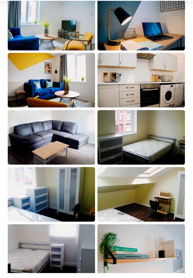 Double Room in 7-Bed Student House Rusholme Main Photo