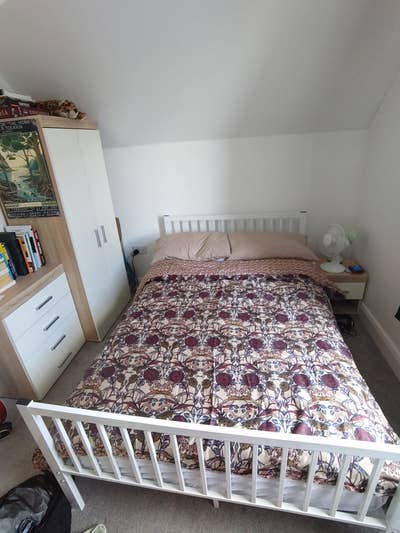 Large double room in chilled all vegan share Main Photo