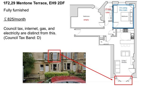Double room in Newington, close to King's Building Main Photo
