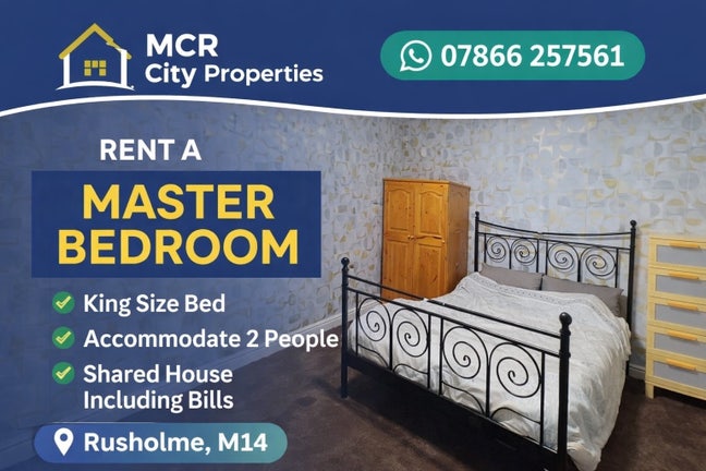 A fully furnished Master Bedroom  Main Photo