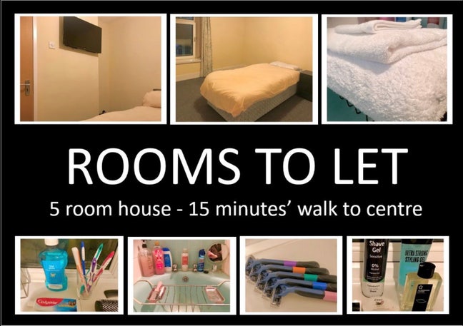 Large rooms in clean quiet central 5 bed house Main Photo