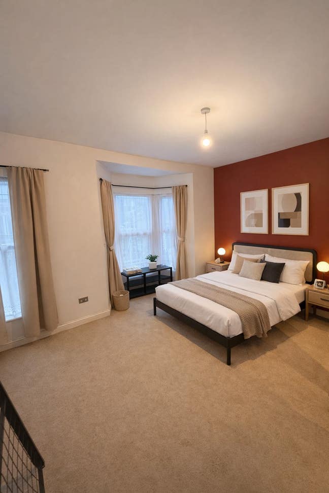 5 Spacious Double Rooms w. all included in E7 Main Photo