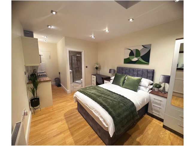 Stylish Modern Studio with Bathroom & Kitchenette Main Photo