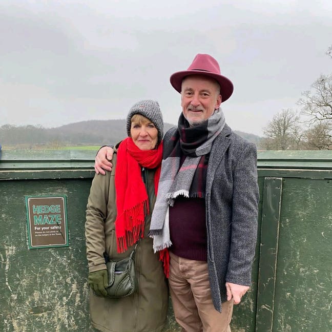  Distinguished couple. Artist and Tiler. Main Photo