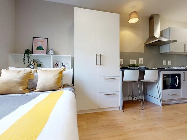 A fully furnished student room available at Centro Main Photo