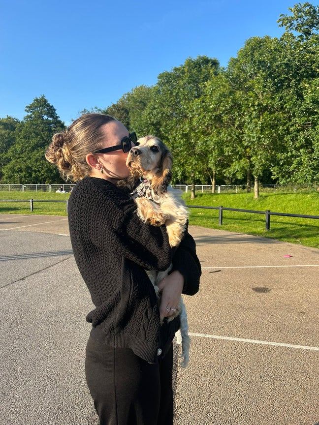 Female Professional with Cocker Spaniel Dog Main Photo