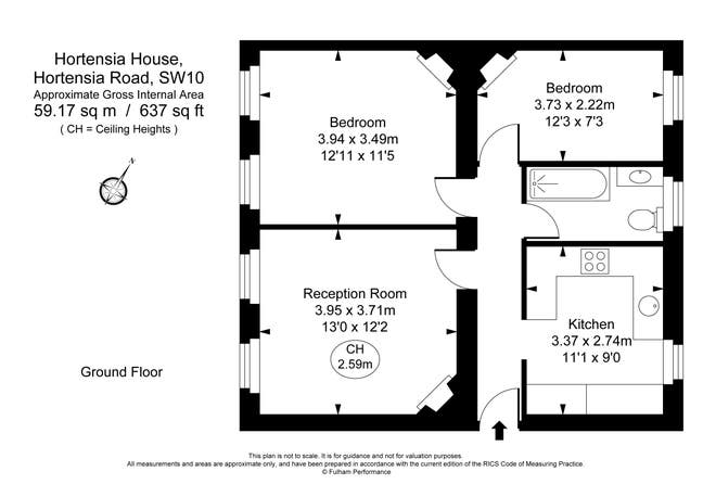 Tenancy Transfer for a 2 bed flat in SW10 Main Photo
