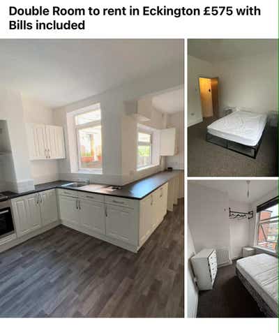 Room available Eckington outskirts of Sheffield Main Photo