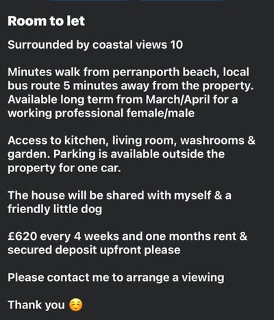 Room to rent  Main Photo