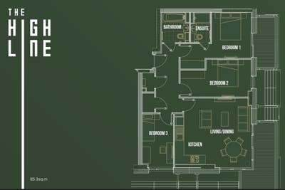 2 bedrooms available in 3 bedroom apartment Main Photo