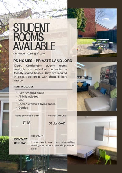 Superb Student Property Main Photo