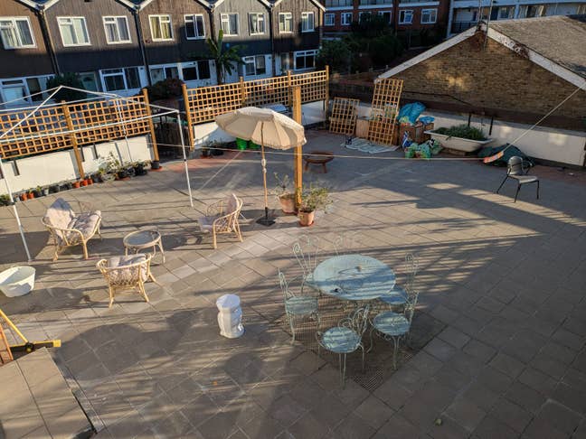 Spacious Double Room  - huge private Terrace Main Photo