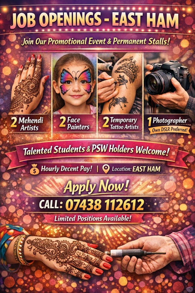Job Opening In East Ham  Main Photo