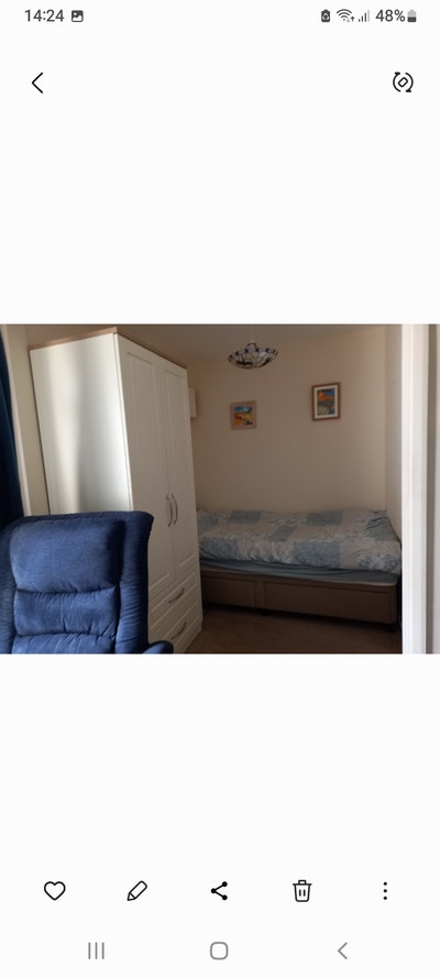 Bedsitting room in a shared bungalow on Exmoor Main Photo