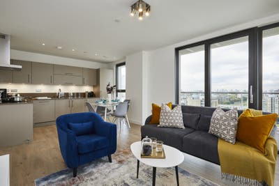 Spacious ensuite double room in Canary Wharf Main Photo