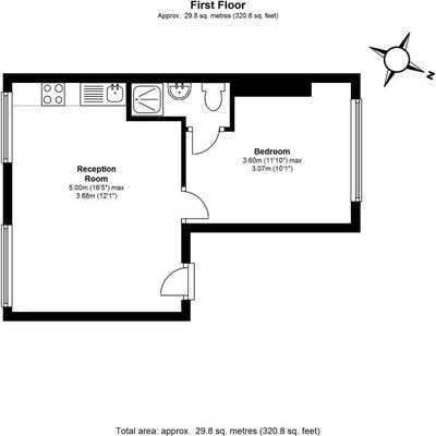 1 Bed Flat to rent in Manor Park/Ilford area Main Photo