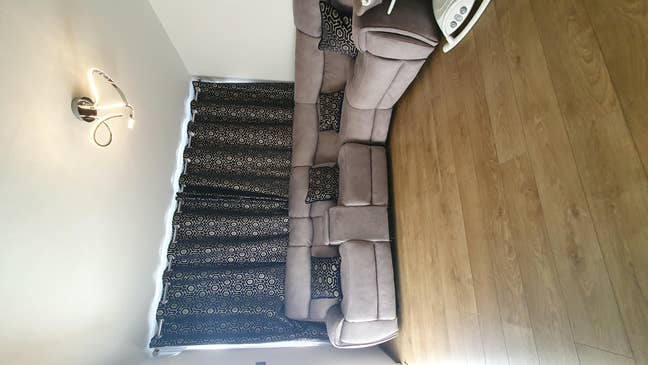 A double bed in a fully furnished house in a quiet Main Photo