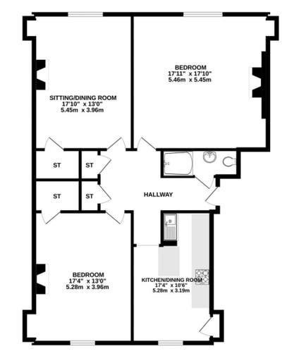 Room Available from 1st March – Lothian Road Main Photo