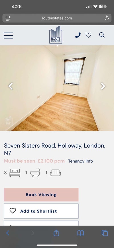 Room for rent. Main Photo