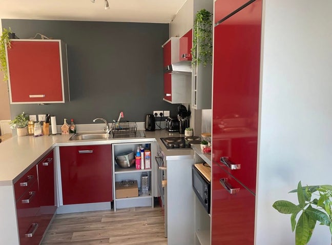 Furnished 1-Bedroom Apartment.Balcony + Parking Main Photo