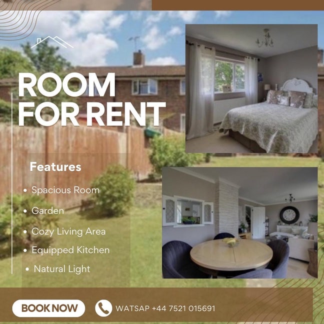 ✈️ Spacious Double Room Bills included 🌿 Main Photo