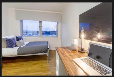 Silver Room in a Two Bed Flat Glasshouse Main Photo