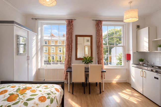 Spacious Double Studio -Daily Cleaned Bathroom Main Photo