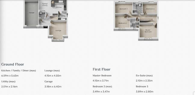 Large Double Bed in Newbuild Home Main Photo