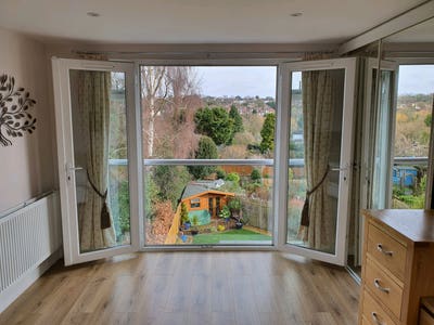 Double Loft Room Juliet Balcony Separate Bathroom Main Photo