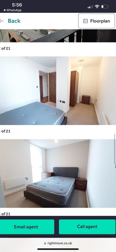 Spacious 1-bed flat available from mid April Main Photo