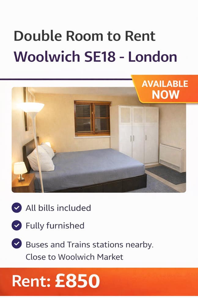 One Double Room to Let Main Photo