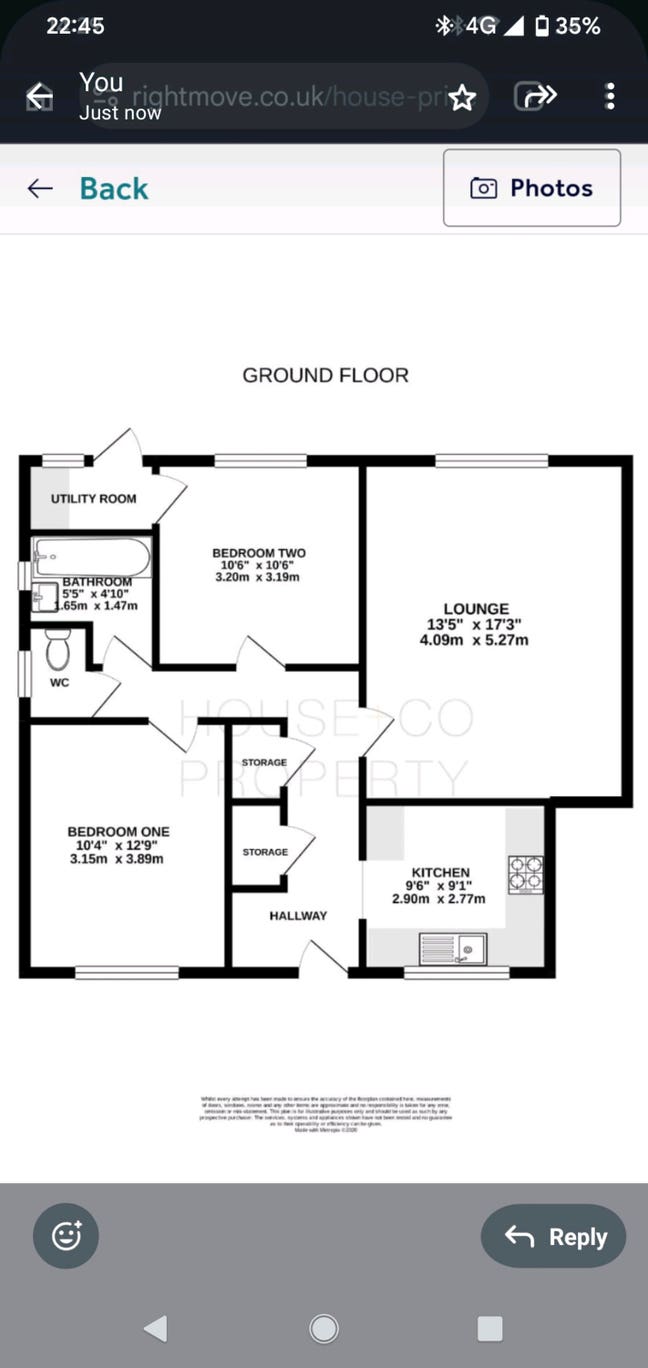 Peaceful Flat with big garden.  Main Photo