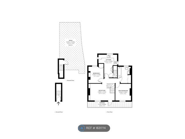 Two bedroom garden flat with own street door Main Photo